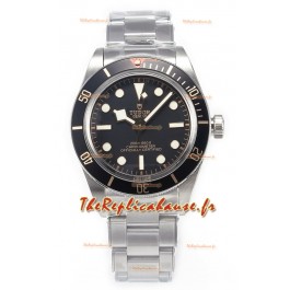 Tudor Black Bay 58 Acier 904L Cadran noir 39MM Boîtier Réplique 1:1 Suisse
