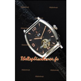 Montre Vacheron Constantin Malte Tourbillon Japonaise à Cadran Noir Réplique