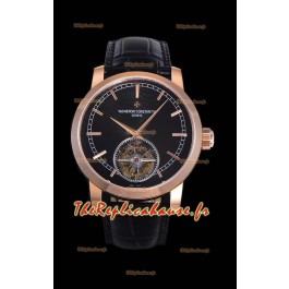 Montre Vacheron Constantin Minute Repeater Tourbillon Réplique Suisse Montre en Acier 44MM Boîtier Or Rose