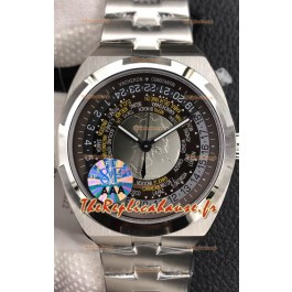 Vacheron Constantin Overseas World Time Edition Cadran Gris Montre Suisse Réplique 