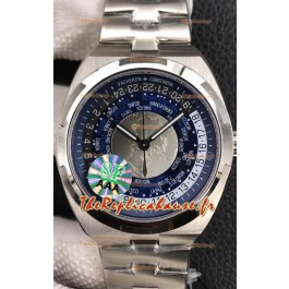 Vacheron Constantin Overseas World Time Edition Cadran bleu Réplique Montre Suisse 