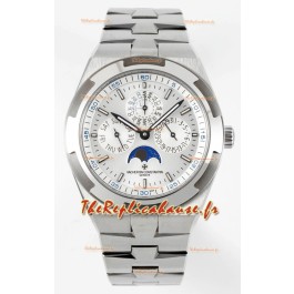 Vacheron Constantin Overseas Quantième Perpétuel Cadran Acier Ultra Fin avec Bracelet Acier