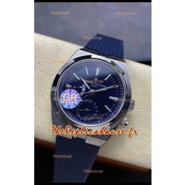 Vacheron Constantin Overseas Dual Time Réplique Acier Inoxydable Réplique suisse 1:1 Cadran Bleu