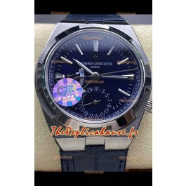 Vacheron Constantin Overseas Dual Time Acier inoxydable Réplique suisse 1:1 Cadran Bleu