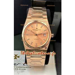 Vacheron Constantin Montre Historiques 222 Super Clone 37MM en or rose avec cadran rose 