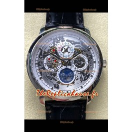 Vacheron Constantin Patrimony Traditionelle Squelette Calendrier Perpétuel Réplique Montre Suisse