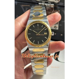 Vacheron Constantin Historiques 222 Super Clone Montre 37 mm à boîtier bicolore, cadran gris 