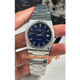 Vacheron Constantin Historiques 222 Super Clone Montre 37MM acier cadran bleu 