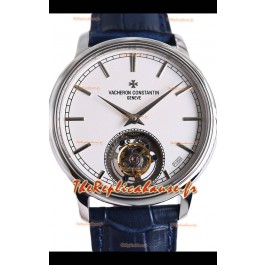 Vacheron Constantin Traditionelle Swiss Tourbillon Boîtier acier Montre réplique 1:1