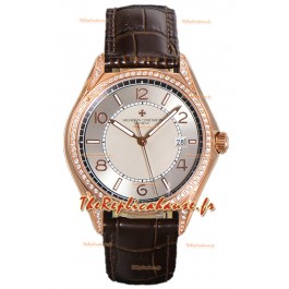 Vacheron Constantin Fiftysix Edition 904L Acier Or Rose 1:1 Réplique Cadran Crème