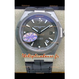 Vacheron Constantin Overseas Réplique Suisse Miroir 1:1 Cadran Gris - Bracelet Cuir