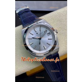 Montre Vacheron Constantin Overseas Qualité 1:1 miroir Réplique Suisse avec cadran en acier et bracelet en cuir