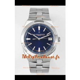 Vacheron Constantin Overseas Montre réplique miroir suisse 1:1 en acier cadran bleu 