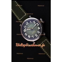 Montre Zenith Pilot Type 20 Extra 40 mm Cadran Vert Spécial Répliquée à l’identique 1:1