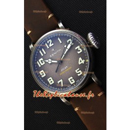 Montre Zenith Pilot Type 20 Extra 45 mm Cadran Gris Special Répliquée à l’identique 1:1