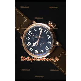 Zenith Pilot Type 20 Extra Edition Spéciale Or Rose Suisse 1:1 Reproduction de Montre Miroir