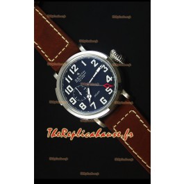 Montre Suisse Replica Miroir 1:1 Zenith Heritage Pilot Type 20 GMT avec Clavier Noir Mate