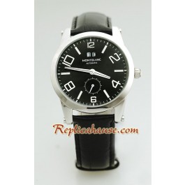 Mont Blanc Replique Timewalker - Leather Montre