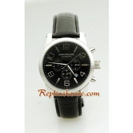 Mont Blanc Replique Timewalker - Leather Montre
