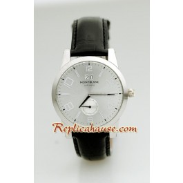 Mont Blanc Replique Timewalker - Leather Montre