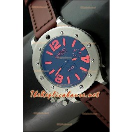 U Boat U-42 Diver Staenless l'acier Montre Suisse - Rouges Markers