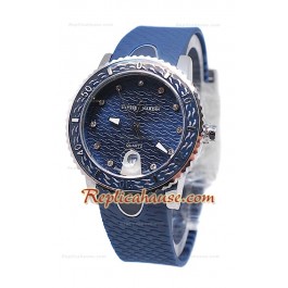 Ulysse Narden Lady Diver Montre De Replique en Sombres Bleu Cadran