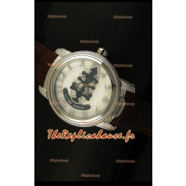 Montre japonaise Ulysse Nardin Dual Escapement avec cadran blanc