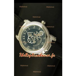 Montre japonaise Ulysse Nardin Dual Escapement avec cadran gris