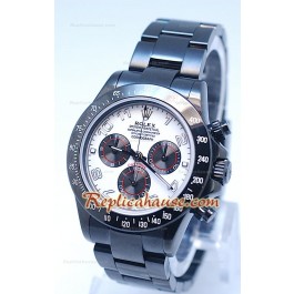 Rolex Daytona Cosmograph Project X Design Black Out Edition Cadran d'Argent