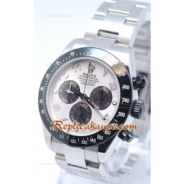 Rolex Project X Daytona Limited Edition Series II Cosmograph MonoBloc Cerachrom Face Blanche Montre Suisse