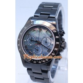 Rolex Daytona Cosmograph Project X Design Black Out Edition Séries II - Cadran Nacré Noir