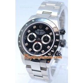 Rolex Project X Daytona Series II Limited Edition Cosmograph MonoBloc Cerachrom Index Horaires en Diamant