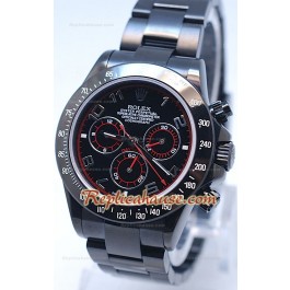 Rolex Cosmograph Project X Editions Black Out Daytona - Cadran Noir
