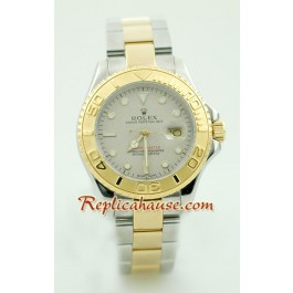 Rolex Replique Yacht Master Two Tone Hommes Size