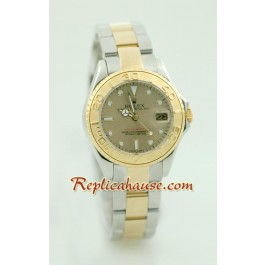 Rolex Replique Yacht Master Two Tone Femmes Size