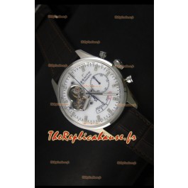 Réplique de montre Zenith El Primero Chronomaster 42mm de réserve de puissance et remontage manuel avec cadran blanc