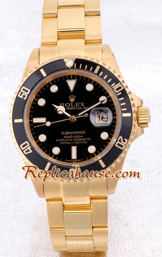 Rolex Replique Submariner d' or Montre Suisse