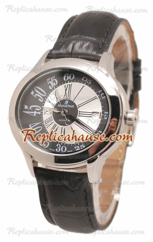 Audemars Piguet Millenary Hours and Minutes Steel Montre Suisse