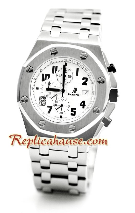 Audemars Piguet Royal Oak Suisse Quartz Montre in Steel Strap