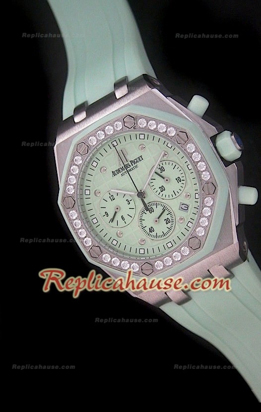 Audemars Piguet Royal Oak Offshore Alinghi Green Femmes Montre