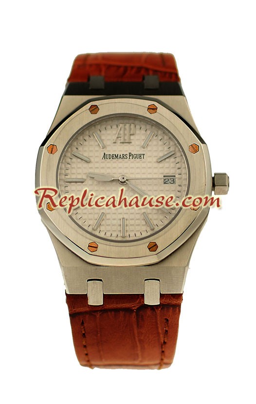 Audemars Piguet Royal Oak Brown Strap Montre Suisse