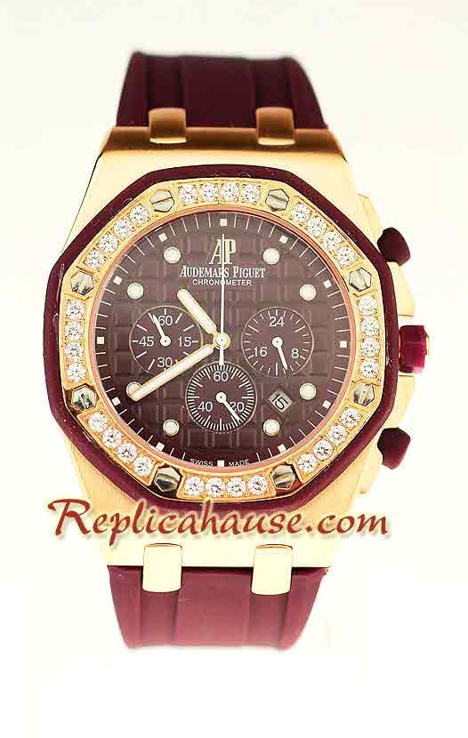 Audemars Piguet Royal Oak Offshore Team Alinghi 18K d' or Plated Montre