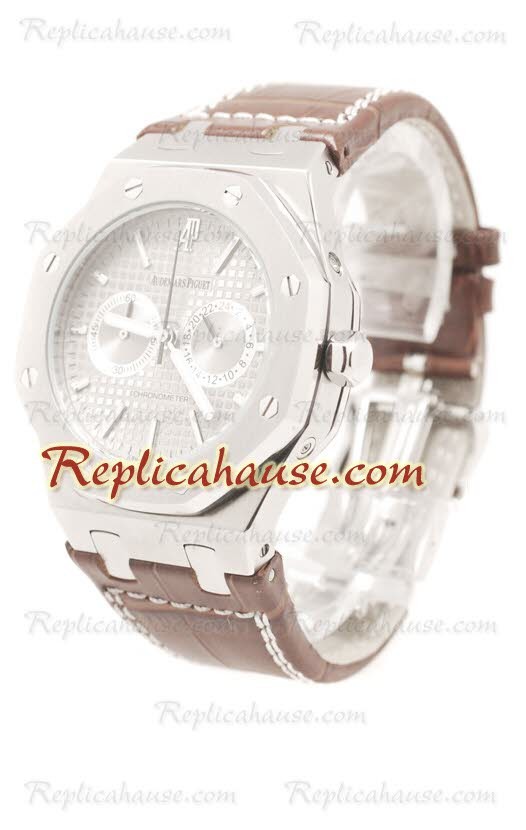 Audemars Piguet Royal Oak Offshore Hommes Montre in Bracelet en Cuir