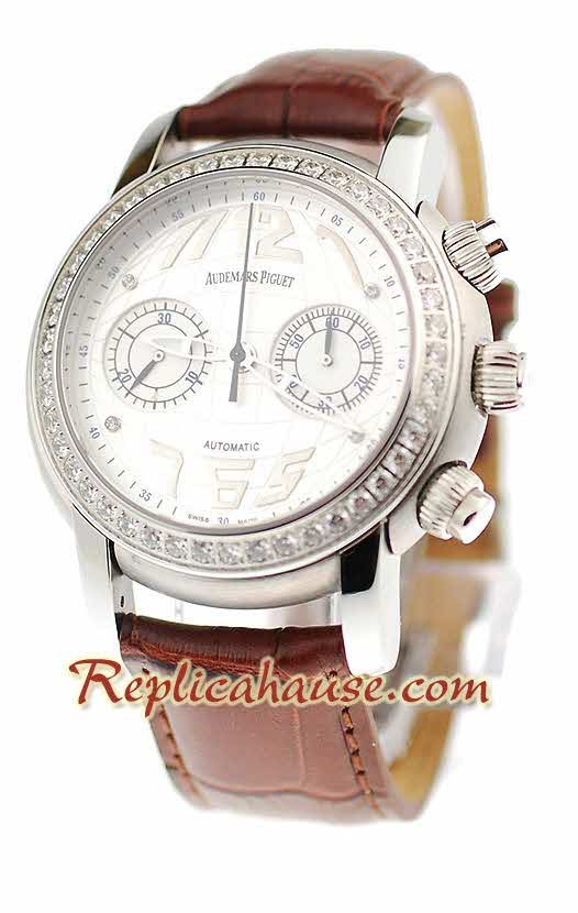 Audemars Piguet Jules Verne Montre Suisse with Bracelet en Cuir