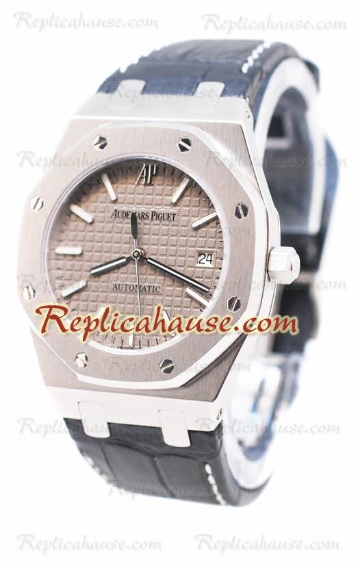 Audemars Piguet Royal Oak Suisse Montre en Gris Cadran