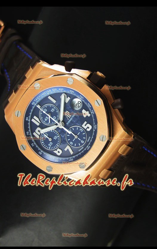 Royal Oak Offshore Édition Argentina Audemars Piguet en titane - Réplique de montre miroir 1:1