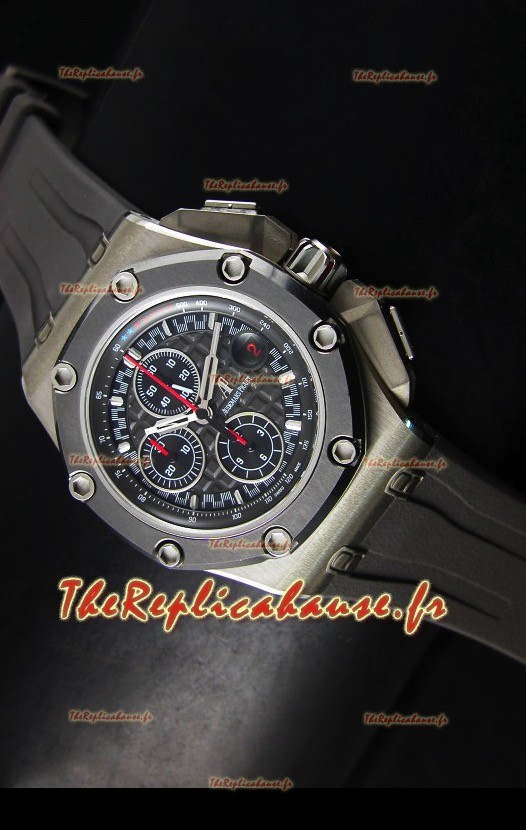 Réplique de montre Royal Oak Offshore Michael Schumacher en titane Ultimate Audemars Piguet en titane - Mouvement 3126