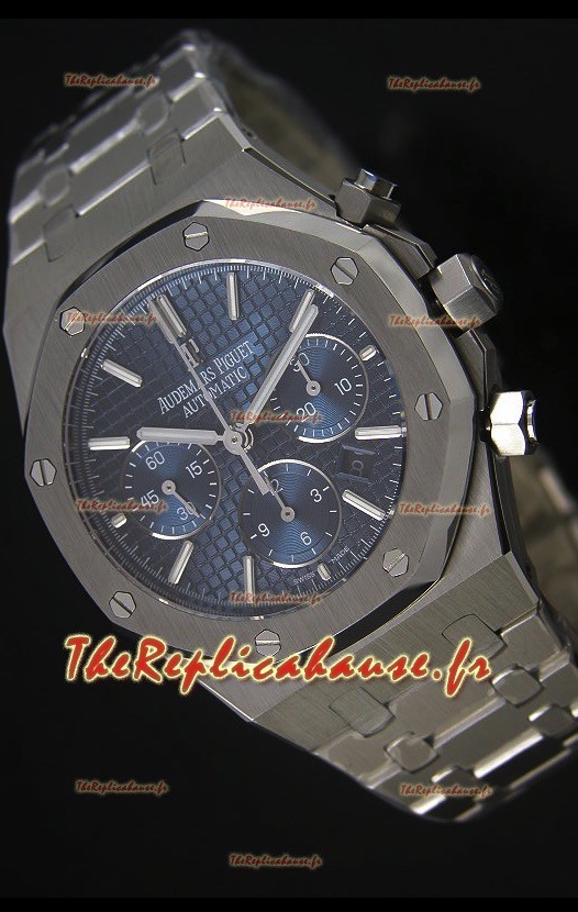 Royal Oak Offshore Audemars Piguet avec cadran bleu - Réplique de montre miroir 1:1