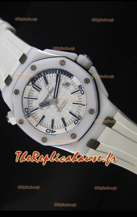 Montre suisse Audemars Piguet Royal Oak Offshore Diver Scuba en céramique Ultimate 1:1 - Mouvement 3120