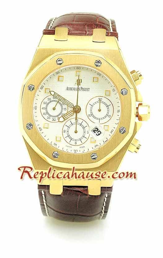 Audemars Piguet City of Sails Bracelet en Cuir Montre Suisse